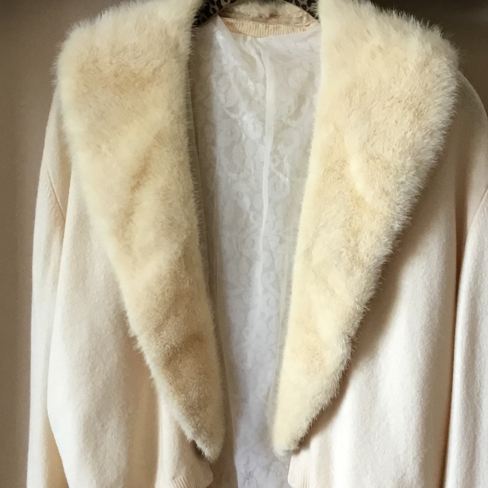 Vintage Mink collar sweater